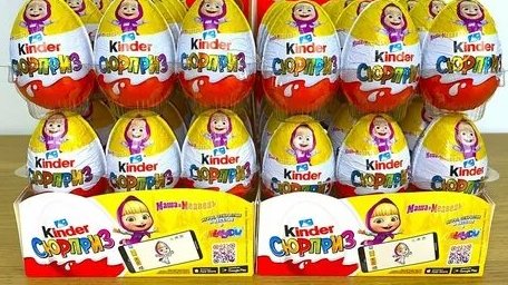 Киндер сюрприз Маша и медведь