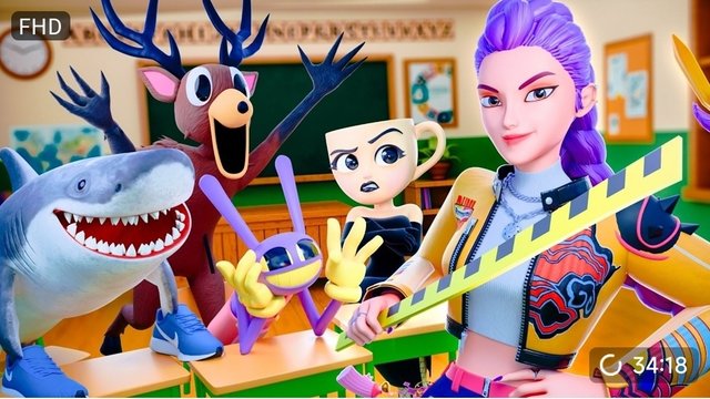 РУМИ НОВЫЙ УЧИТЕЛЬ! Kpop Demon Hunters анимации