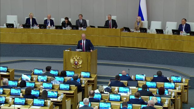 Г.А. Зюганов выступил с трибуны Государственной Думы (29.10.2025)