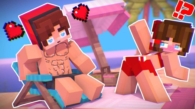 ПЕРВОЕ свидание сестры Джей Джей на ПЛЯЖЕ!?