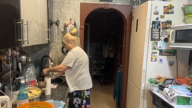 ОБМЫВАЕМ ПОКУПКУ!ДОМАШНИЕ КУРИНЫЕ КОТЛЕТКИ!