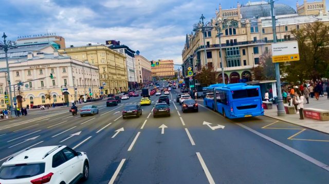 Экскурсия по Москве на туристическом автобусе. Топовый ракурс. Эпизод 79