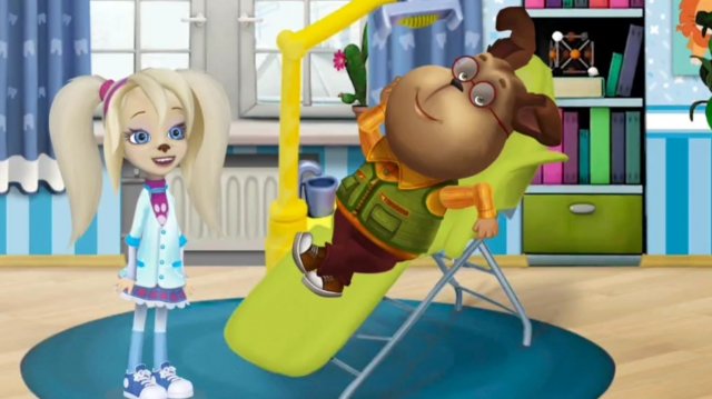 БАРБОСКИНЫ. ВРАЧ. ЛИЗА СТОМАТОЛОГ. МУЛЬТФИЛЬМ ИГРА