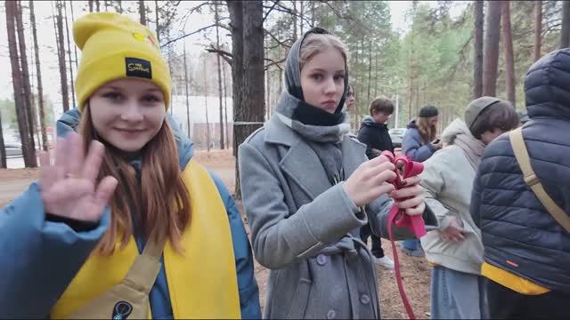 Юнкоры во второй день фестиваля "Птенец" обучались военному делу и радиомастерству