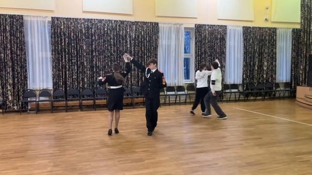 Фрагмент репетиции бала