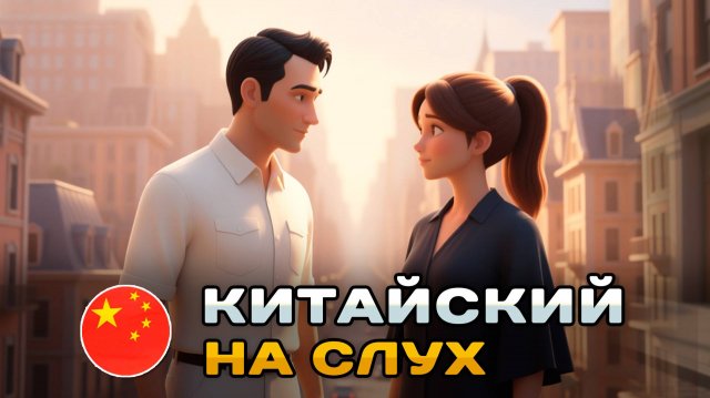 Диалог на КИТАЙСКОМ (HSK2): Хобби. Приветствие | Китайский на слух для начинающих 🎧