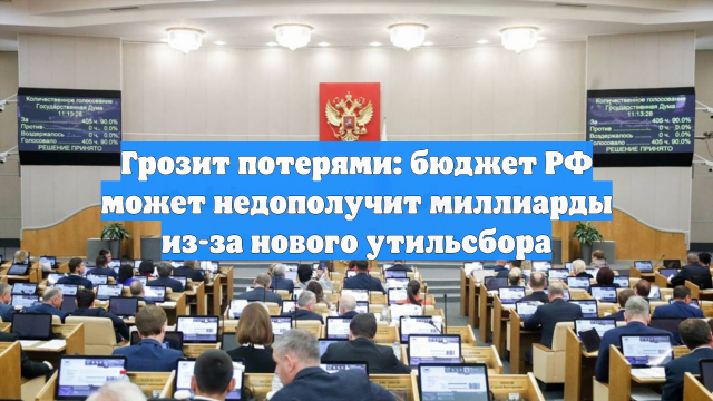 Грозит потерями: бюджет РФ может недополучит миллиарды из-за нового утильсбора