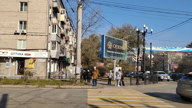 496. Хабаровск. Парк Динамо - Христорождественский Храм. 31.10.25.