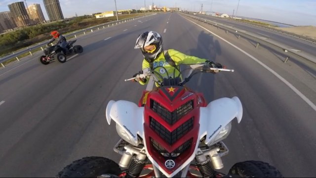 Как он валит 🔥 Yamaha Raptor 700R спортивный квадрик 💪🏻