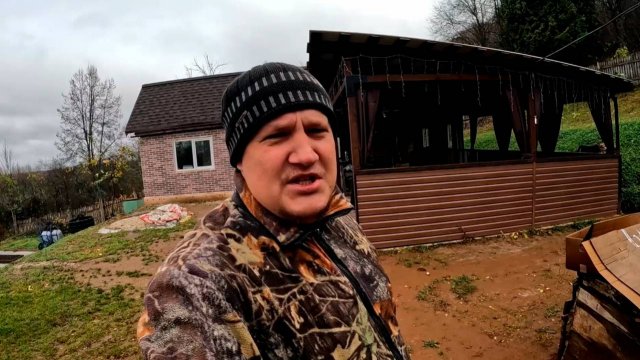 Сделали заезд в гараж и чуть в нем не застряли