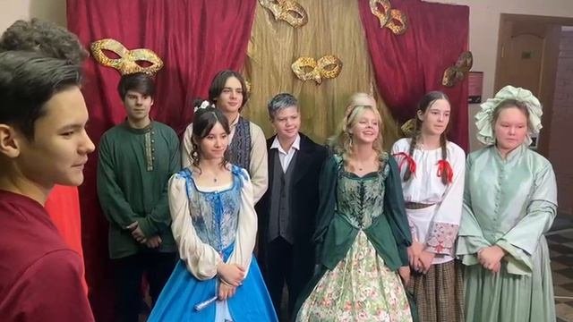 Театр НО ТО ЦО детской школы искусств Родник - спектакль Урок дочкам по пьесе И.А. Крылова - 001