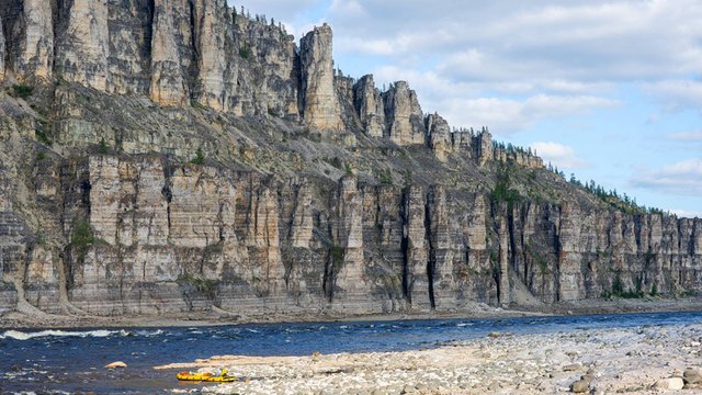 За сокровищами Анабарского плато. Часть 2. Сплав по Котую