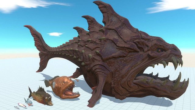 ARBS: Из Бездны в Прошлое! 🐟🦖 Глубоководные Монстры против Динозавров и Древних Млекопитающих!