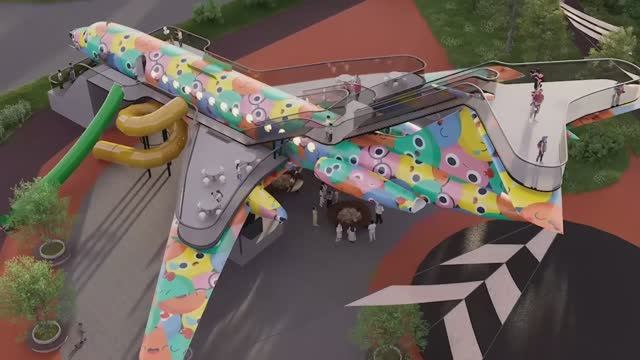 В эко-квартале Загорянка Лайф "приземлился" настоящий лайнер!
#ЗагорянкаЛайф #самолет #лайнер #дом