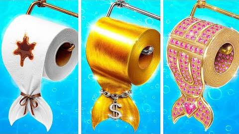 Бедная vs Богатая vs Ультра Богатая Русалка | Сумасшедший Челлендж от Candy DO