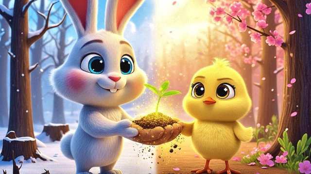 Как Зайчик и Цыплёнок Вернули Лес