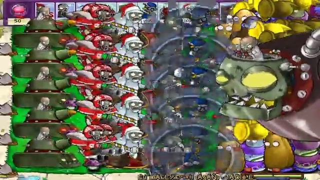 Zombies vs. Plants Big Battle