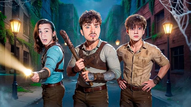 🍿МЫ НАШЛИ ЗАБРОШЕННЫЙ ГОРОД В БЕСКОНЕЧНОМ ЛАБИРИНТЕ!