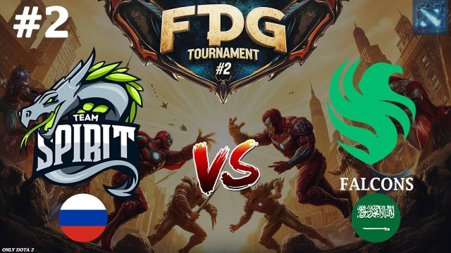 ПОСЛЕДНИЙ ШАНС ПЕРЕД ВЫЛЕТОМ! | Spirit vs Falcons #2 (BO3) FISSURE Playground 2