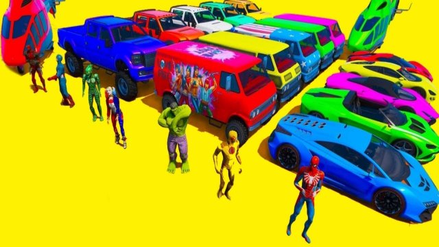 Мультфильмы про машинки. Мультфильмы для детей. Мультики для малышей. Мультики про супергероев.