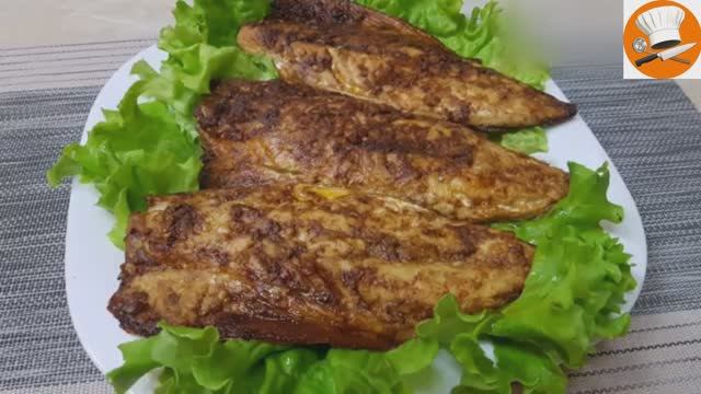 Скумбрия запеченная в духовке