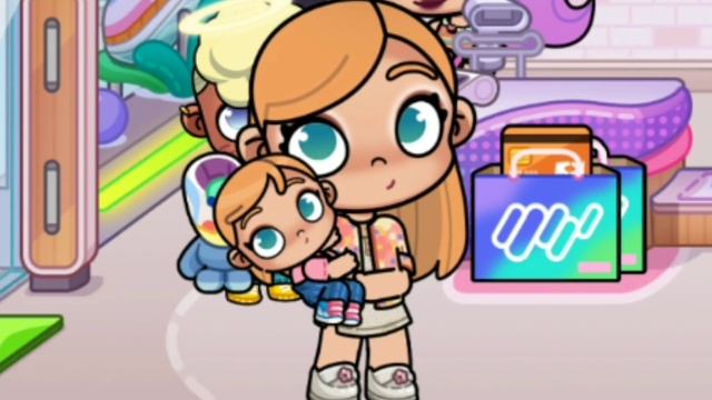 Гуляю с Ульяной/аватар ворлд/влог/рутина/эстетика/покупаю новые кросовки/