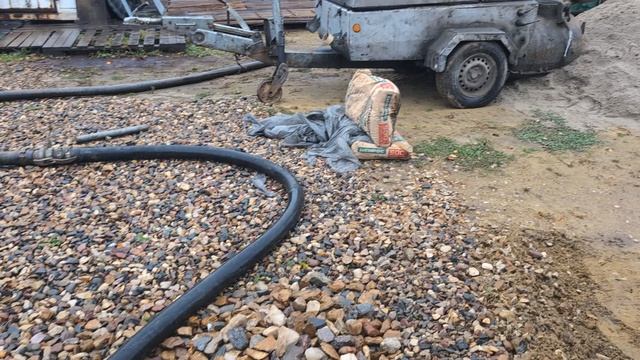 Полусухая стяжка и теплый пол в мастерской