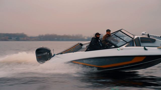 Катер лодка Санкрафт Фиш версия. Для ценителей рыбалки и активного отдыха.