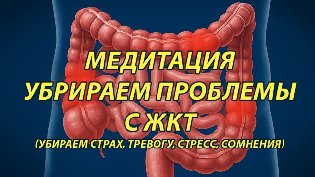 Тетахилинг медитация (трансмедитация) на избавление от проблем с ЖКТ