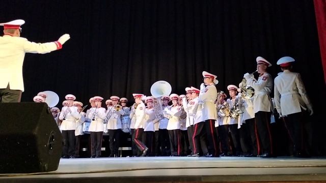 Детский духовой оркестр на фестивале в Туле🙋🍁.Мелодии из известных произведений с перестроением.