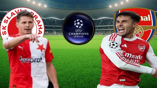 ФУТБОЛ ЛИГА ЧЕМПИОНОВ. СЛАВИЯ ПРАГА - АРСЕНАЛ. ТЕКСТОВАЯ ОНЛАЙН ТРАНСЛЯЦИЯ