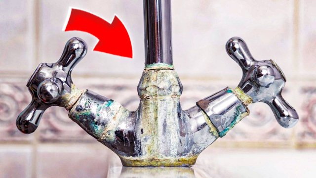 Известковый налет и мыльные разводы на сантехнике! Чистка водного камня и налета Бюджетное средство