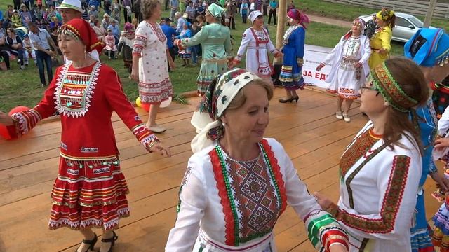 ПоНостальгируем (2019) Марийский танец. ЯЛ СЕМЫК, д. Магашлы-Алмантаево.  Видео Василия Хайбуллина