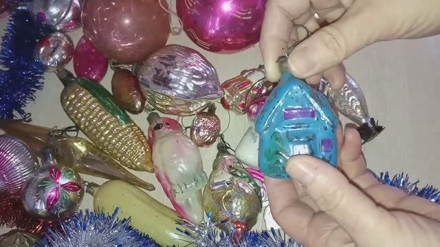 Новогодние игрушки из моего детства