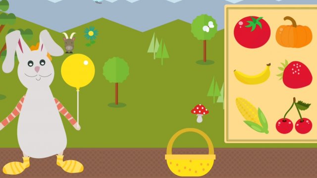 Умный кролик. АЛФАВИТ ДЛЯ МАЛЫШЕЙ. Чтение Учимся читать, формы, цвета Развивающие игры для детей.