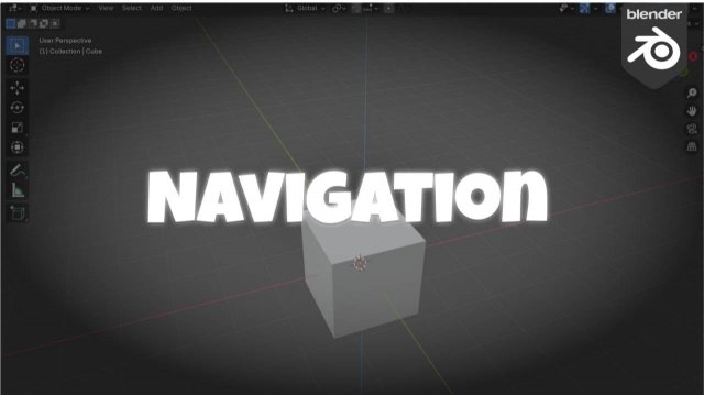 Навигация | Инструменты Blender. Урок 1