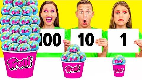 100 Слоев Еды Челлендж | Кухонные Войны от TeamTeen Challenge