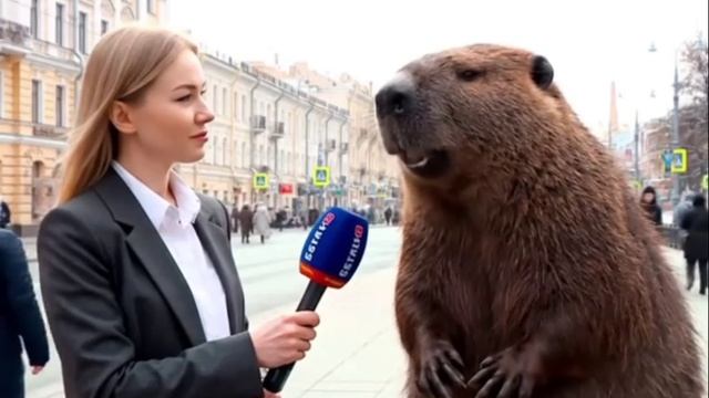 Правда о том с кем бобёр сидел за столом