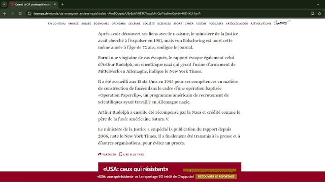 Wars in Ukraine the Cia in Nazism