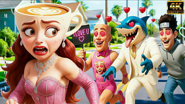 Балерина Капучина спасается от поклонников. Сигма Герл ремикс. Музыкальная история