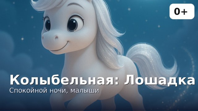 Колыбельная «Лошадка» | Спокойной ночи, малыши | 0+ | AlVideoGo Kids