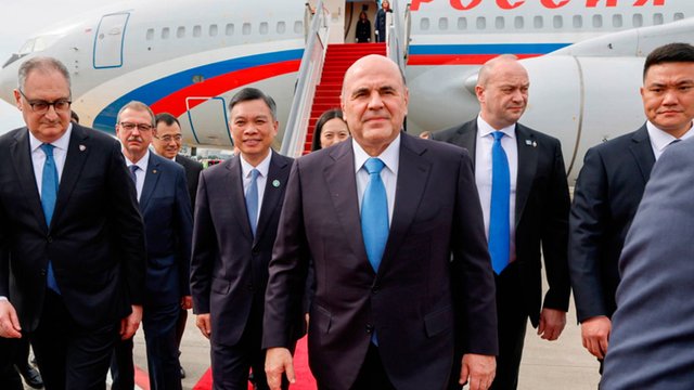 Михаил Мишустин прибыл в Китай с двухдневным визитом