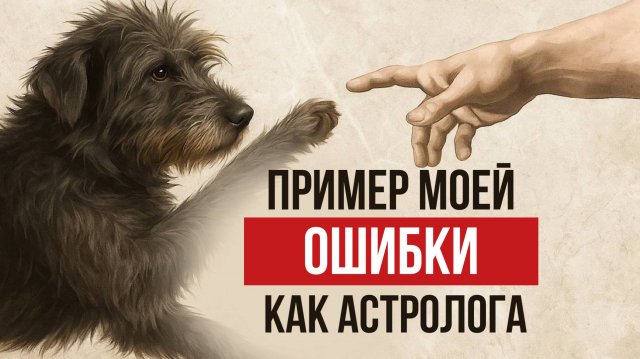 ПРИМЕР МОЕЙ ОШИБКИ КАК АСТРОЛОГА