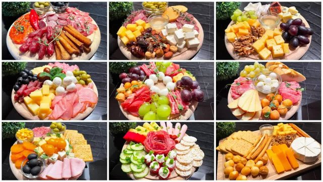 ЗАКУСОЧНАЯ ТАРЕЛКА на НОВЫЙ ГОД 2026! 9 Вариантов красивых закусок на НОВОГОДНИЙ СТОЛ!