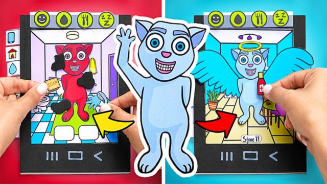 📚 Простая поделка своими руками 🎮 Делаем книгу-игру «Говорящий Хуан»!