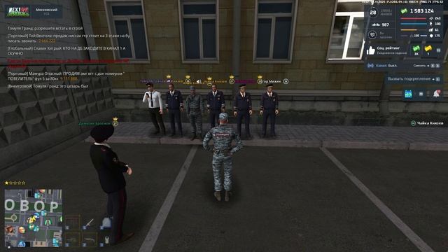 Некст РП . Обучение состава ДПС . Московский округ . Будни Нач.Роты ДПС .