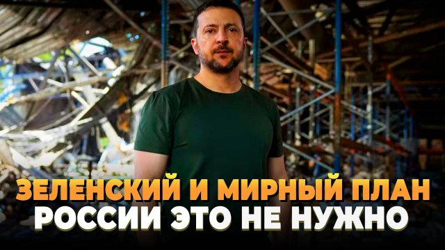 Зеленский и его мирный план идут лесом