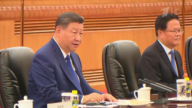 Главу правительства России Михаила Мишустина принял председатель КНР Си Цзиньпин