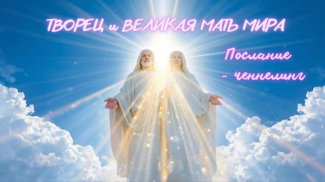 О НАШИХ ОЖИДАНИЯХ. Послание - ченнелинг от Творца и Великой Матери Мира. #вселеннаяя #переход #ченне