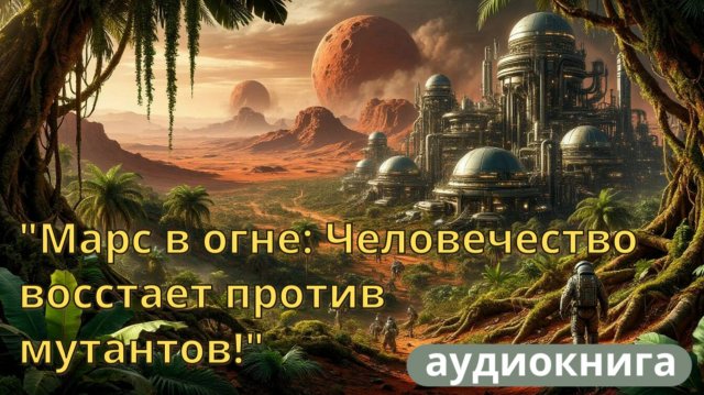 Аудиокнига "Марс в огне: Человечество восстает против мутантов!"